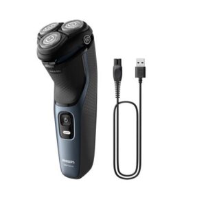 מכונת גילוח רטוב/יבש לפנים ולראש – Philips S3144/00 עם טכנולוגיית SkinProtect