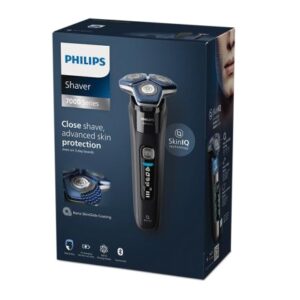 Philips S7886/35 – מכונת גילוח חכמה עם מסך דיגיטלי וטכנולוגיית SkinIQ להגנה מקסימלית